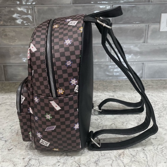 Kakegurui Yumeko & Kirari Checkered Mini Backpack - Picture 4 of 14